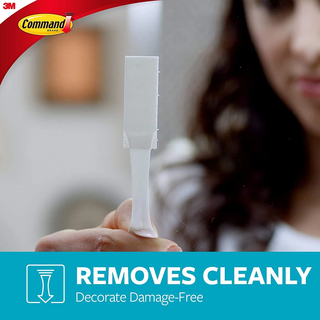 3M Command Bath Large Picture Hanging Strips, White, 4-Water Resistant Strips, Organize Damage-Free Outdoor Recreation 7 3M Command Bath Large Picture Hanging Strips, White, 4-Water Resistant Strips, Organize Damage-Free Outdoor Recreation