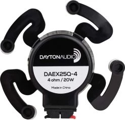 Parts Express Dayton Audio DAEX25Q-4-S Exciter, 1in - Black 4 OHM 20W