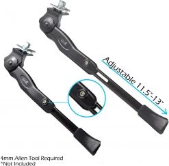 Lumintrail BS-6-16 Center Kickstand, Single Arm, Black Outdoor Recreation 9 Lumintrail BS-6-16 Center Kickstand, Single Arm, Black Outdoor Recreation