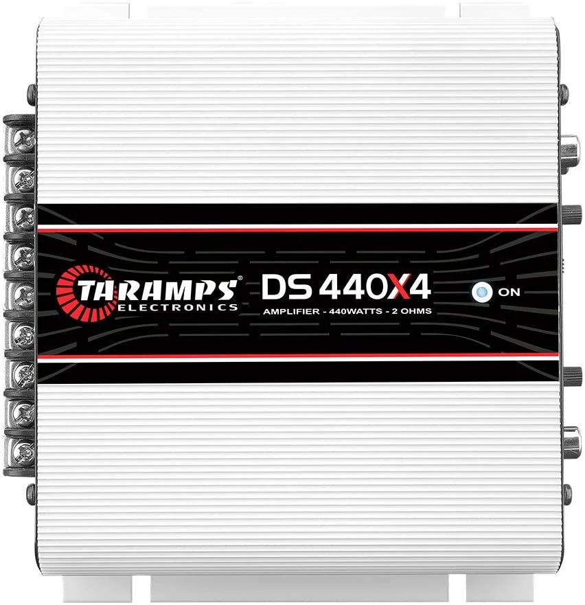 Taramp's Electronics & Cameras Taramps DS 440X4 2 Ohms 4 Channels 440 Watts Compact Amplifier 1 Taramp's Electronics & Cameras Taramps DS 440X4 2 Ohms 4 Channels 440 Watts Compact Amplifier