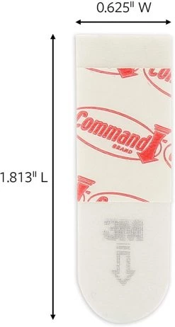 LightJunction Command Poster Hanging Strips, 136-Strips, Decorate Damage-Free 17024-136ES Outdoor Recreation