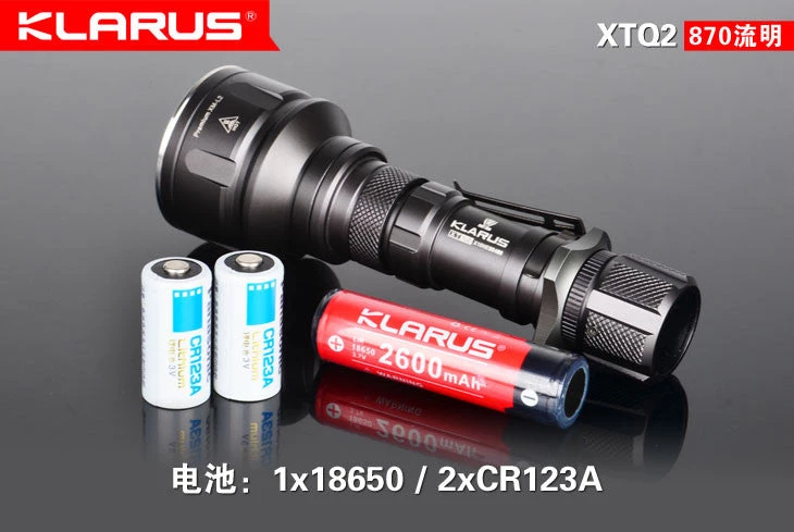 Flashlights Klarus XTQ2 LED Flashlight 8 Flashlights Klarus XTQ2 LED Flashlight