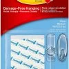 3M Outdoor Recreation Command Clear Replacement Strips, Re-Hang Indoor Clear Hooks, 9 Strips (17021CLR-ES)