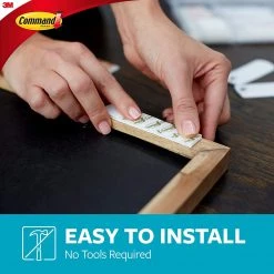 3M Command Bath Large Picture Hanging Strips, White, 4-Water Resistant Strips, Organize Damage-Free Outdoor Recreation 12 3M Command Bath Large Picture Hanging Strips, White, 4-Water Resistant Strips, Organize Damage-Free Outdoor Recreation