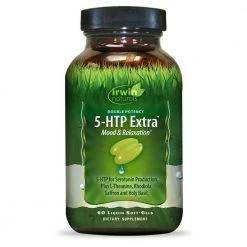 Irwin Naturals Double Potency 5-HTP Extra 60 Liquid Soft Gels Outdoor Recreation