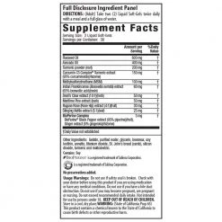 Irwin Naturals Whole-Body Turmeric Extra, Curcumin C3 Complex, 60 - Liquid Softgels Outdoor Recreation