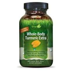 Irwin Naturals Whole-Body Turmeric Extra, Curcumin C3 Complex, 60 - Liquid Softgels Outdoor Recreation
