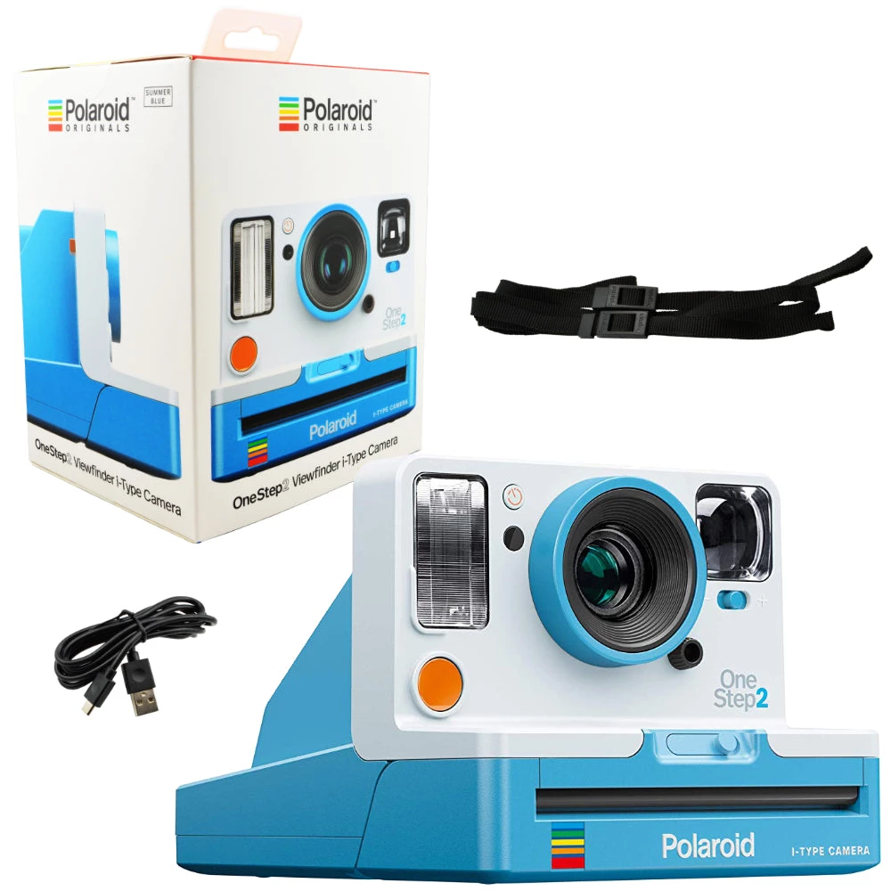Polaroid Originals OneStep 2 Viewfinder I-Type 9016 Summer Blue Instant Camera 1 Polaroid Originals OneStep 2 Viewfinder I-Type 9016 Summer Blue Instant Camera