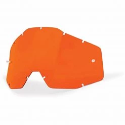Outdoor Recreation 100% Replacement Lens For Racecraft, Accuri, And Strata Goggles, Assorted Colors