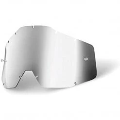 Outdoor Recreation 100% Replacement Lens For Racecraft, Accuri, And Strata Goggles, Assorted Colors