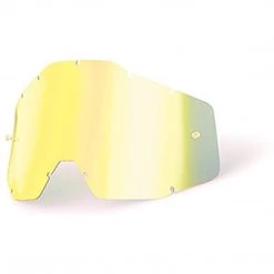 Outdoor Recreation 100% Replacement Lens For Racecraft, Accuri, And Strata Goggles, Assorted Colors