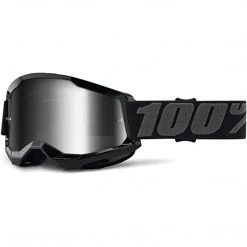 100% Strata 2 Motocross & Mountain Bike Goggles Racing Protective Eyewear Outdoor Recreation