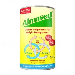 Almased Meal Replacement Shake Multi Protein Powder 17.6 Oz Almond Vanilla 9 Almased Meal Replacement Shake Multi Protein Powder 17.6 Oz Almond Vanilla