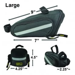 Lumintrail Saddle Bag Bike Wedge Medium Or Large Cycle