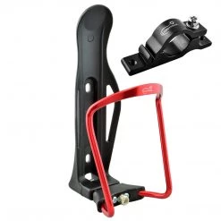 Lumintrail Adjustable Bicycle Water Bottle Cage With Handlebar Mount Bracket