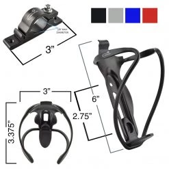 Lumintrail Outdoor Recreation Bicycle Water Bottle Cage Ultra Lightweight Aluminum Alloy