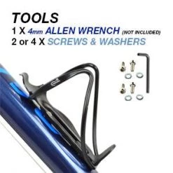 Lumintrail Outdoor Recreation Bicycle Water Bottle Cage Ultra Lightweight Aluminum Alloy