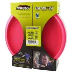 Disc Golf & Ultimate Discraft Beginner Disc Golf Set - Includes 1 Driver, 1 Mid-Range And 1 Putter