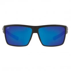 Eyewear Costa Del Mar Rinconcito Sunglasses Matte Black With Blue Mirror Lens (580P)