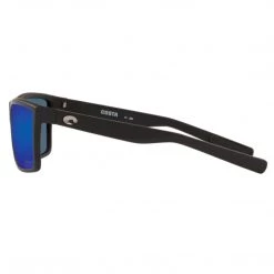 Eyewear Costa Del Mar Rinconcito Sunglasses Matte Black With Blue Mirror Lens (580P)