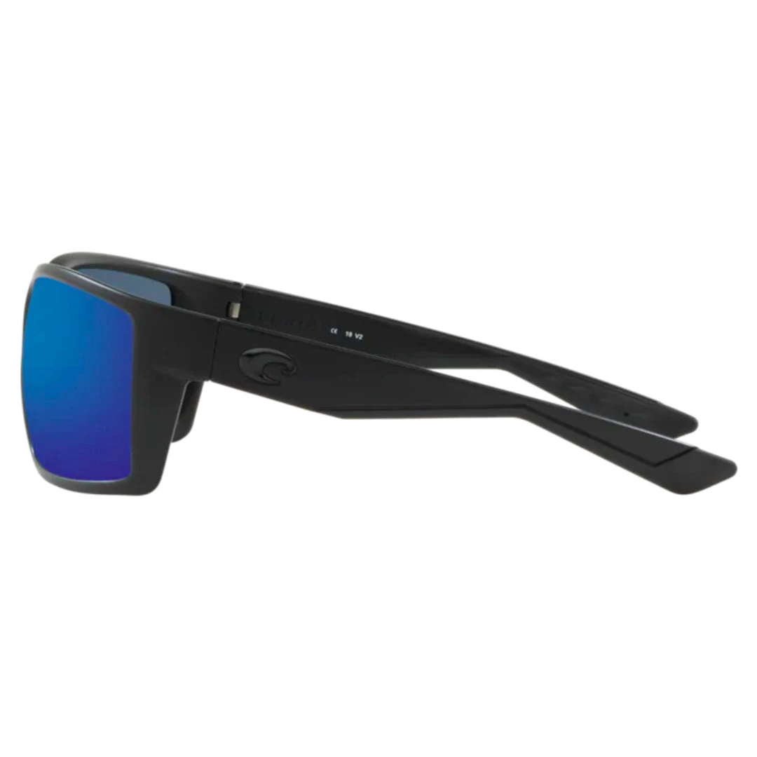 Costa Del Mar Reefton Sunglasses Blackout With Blue Mirror Lens (580P) 3 Costa Del Mar Reefton Sunglasses Blackout With Blue Mirror Lens (580P)