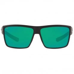 Eyewear Costa Del Mar Rinconcito Sunglasses Matte Black With Green Mirror Lens (580G)