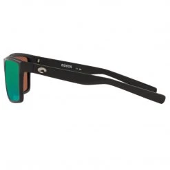 Eyewear Costa Del Mar Rinconcito Sunglasses Matte Black With Green Mirror Lens (580G)