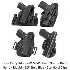 Alien Gear Holsters Core Carry Kit S&W M&P Shield 9mm - Right Hand Shooting