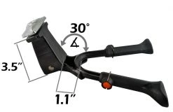 Lumintrail Bicycle Kickstand Double Leg Center Mount: 24-28 Inches Outdoor Recreation