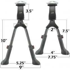 Lumintrail Bicycle Kickstand Double Leg Center Mount: 24-28 Inches Outdoor Recreation