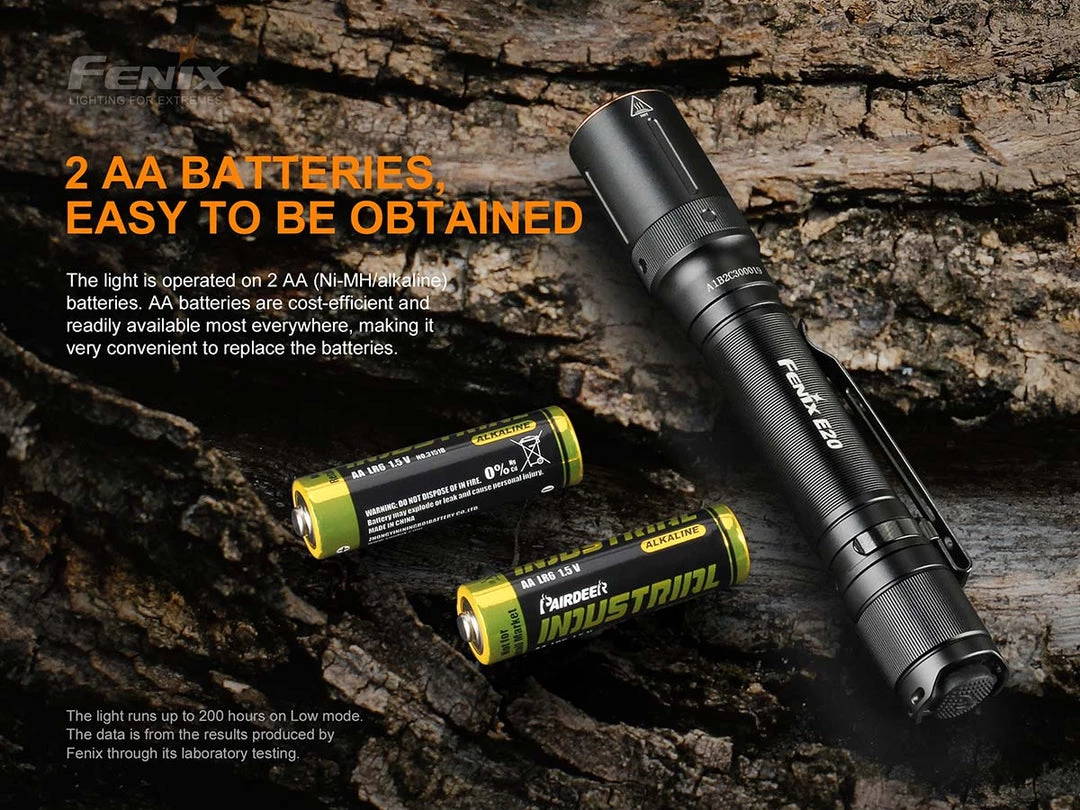Fenix E20 V2.0 350 Lumens Flashlight 10 Fenix E20 V2.0 350 Lumens Flashlight