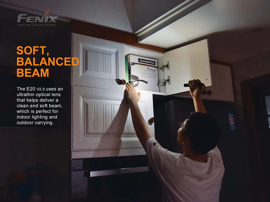 Fenix E20 V2.0 350 Lumens Flashlight 5 Fenix E20 V2.0 350 Lumens Flashlight