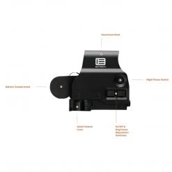 Shooting EOTECH EXPS3-4 Holographic Sight Night Vision Compatible, Black