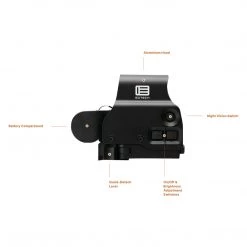 Outdoor Recreation EOTECH EXPS3-2 Holographic Red Dot Sight, Night Vison Compatible, Black