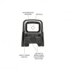 Outdoor Recreation EOTECH XPS2-0 Holographic Red Dot Sight, Black