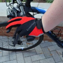 Lumintrail Bike Gloves Shock-Absorbing Full Finger Cycle