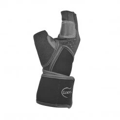 Lumintrail Half Finger Leather Padded Weight Lifting Gloves With Wrist Wrap Cycle 15 Lumintrail Half Finger Leather Padded Weight Lifting Gloves With Wrist Wrap Cycle