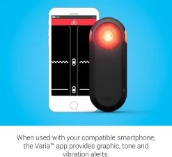 Garmin Varia RTL515, Cycling Rearview Radar With Tail Light Alerts For Vehicles