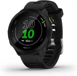 Outdoor Recreation Garmin Forerunner 55, GPS Running Watch, Black, Sunlight Visible Display