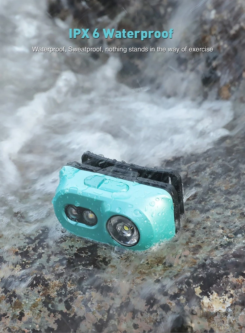 Headlamps Klarus H1A-PL Lightweight 350 Lumens Running LED Headlamp, 64 Grams 6 Headlamps Klarus H1A-PL Lightweight 350 Lumens Running LED Headlamp, 64 Grams