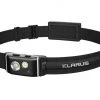 Klarus HR1 Pro 400 Lumens Ultra-Slim Running Headlamp, 1200 MAh USB Rechargeable CREE Led Headlamp With Red Light Headlamps
