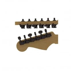 Hipshot Vintage Guitar Tuner Upgrade Kit (6 Inline Headstocks) Bass Side Staggered Post