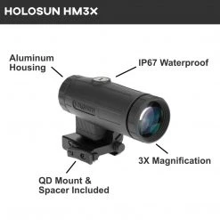 Outdoor Recreation Holosun HM3X 3X Flip To Side Magnifier