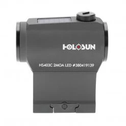 Outdoor Recreation Holosun HS403C Red Dot Sight Solar Power 20mm Micro Sight - Black 10 Outdoor Recreation Holosun HS403C Red Dot Sight Solar Power 20mm Micro Sight - Black