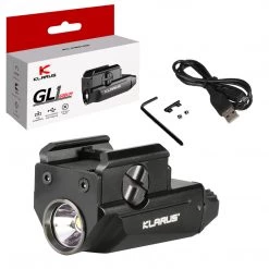 Outdoor Recreation Klarus GL1 Micro Pistol Light 600 Lumen LED Flahslight (Black)