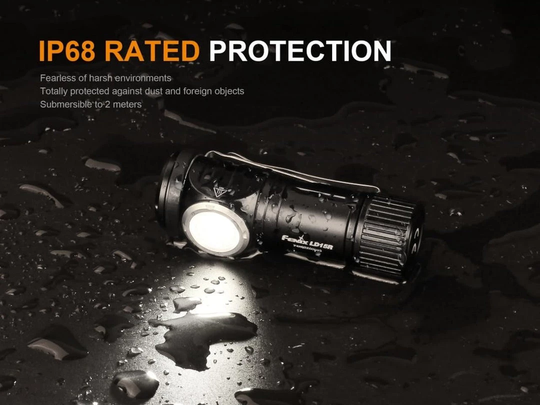 Outdoor Recreation Fenix LD15R Right-Angled Rechargeable LED Flashlight 500 Lumens 3 Outdoor Recreation Fenix LD15R Right-Angled Rechargeable LED Flashlight 500 Lumens