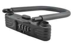 Lumintrail Bicycle Combination U-Lock, Medium Security