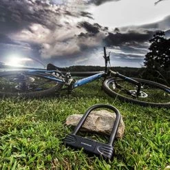 Lumintrail Bicycle Combination U-Lock, Medium Security
