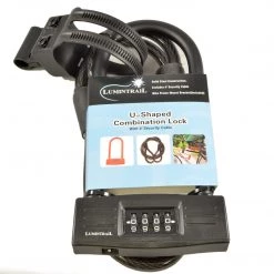 Lumintrail Bicycle Combination U-Lock - Good Security