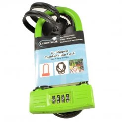 Lumintrail Bicycle Combination U-Lock - Good Security